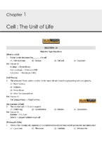 Chapter 1 Cell The Unit Of Life