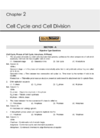 Chapter 2 Cell Cycle And Cell Division