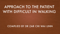 1.Difficulty İn Walking