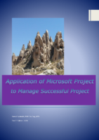 Application Of Microsoft Project To Manage Successful Project1