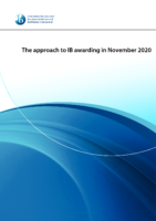 Approaches To The Awarding Of Grades November 2020