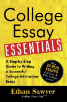 Ethan Sawyer College Essay Essentials A Step