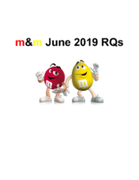 Mm June 2019 Rqs