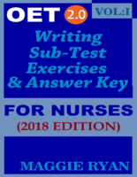 Oet 2.0 Vol 1 Wrıtıng Sub Test Excercıses And Answers For Nurses 2018 Maggıe Ryan