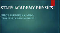 Stars Academy Physics Practice Book