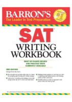 Barrons Writing Workbook