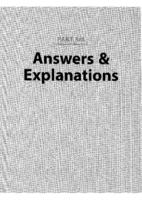 Sat Answers And Explanations