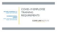 Clearlaw TRAINING