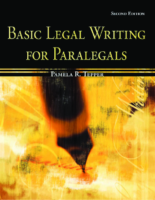 CóPia De Basic Legal Writing For Paralegals (Pamela R. Tepper)