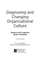 Diagnosing And Changing Organizational Culture Based On The Competing Values Framework (The Jossey Bass Business Management Series) By Kim S. Cameron, Robert E. Quinn (2)