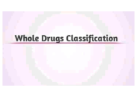 Drugs Classification