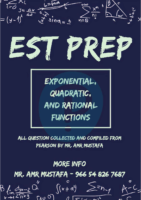 Est Prep (Exponential, Quadratic, And Rational Functions)
