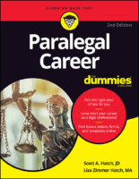 Paralegal Career For Dummies (Lisa Zimmer Hatch Scott A Hatch) .Epub