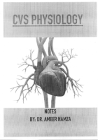 Cvs Physiology Handwritten Notes