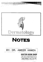 Dermatology Handwritten Notes