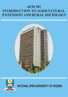 Introduction To Agricultural Extension And Rural Sociology