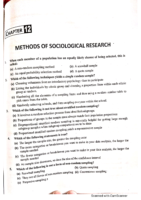 Social Research Mcqs