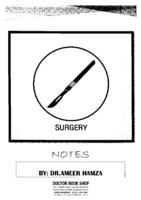 Surgery Handwritten Notes