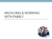 Ucı Rinehart Family Interventions-Involvıng & Workıng