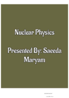 16.Nuclear Physics