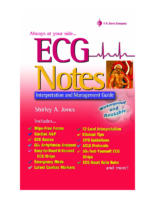 Ecg Notes İnterpretation And Management Guide Davis