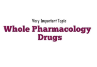 Whole Pharmacology Drugs – Nursing Pharmacology Lecture Notes