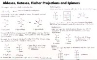 02 Aldoses, Ketoses, Fischer Projections And Epimers