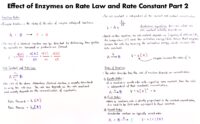 07 Effect Of Enzymes On Rate Law And Rate Constant Part 2